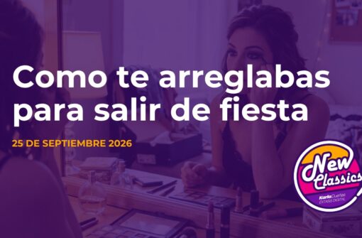 ¿Cómo te arreglabas para ir de fiesta?