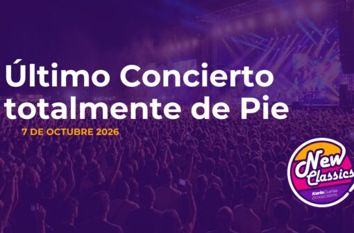 Último concierto totalmente de pie
